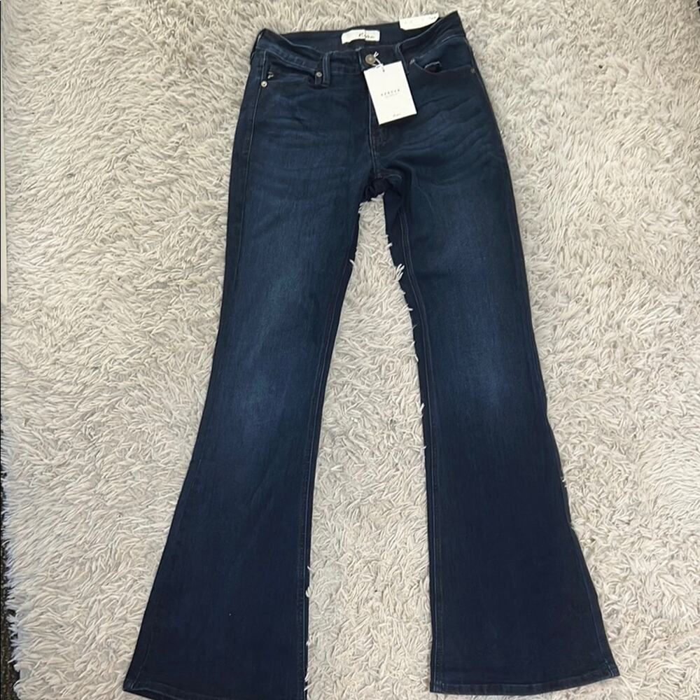 NWT KanCan Dark Wash Flared Jeans
